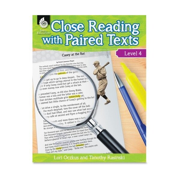 Shell Education Teacher Created Materials Close Reading w/Paired Texts, Grade 4, Ast SHL51360 - main